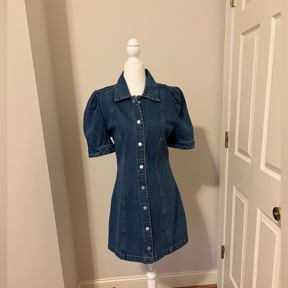 Blank NYC  Denim Dress, Size M